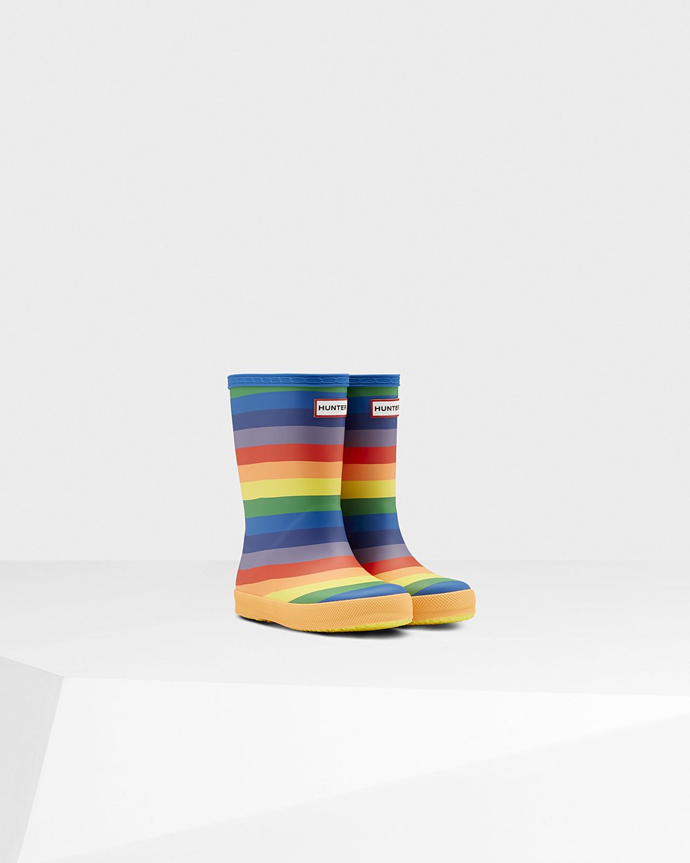 Botas De Agua Original First Classic Rainbow Hunter Niños - Multicolor - 968504ABP